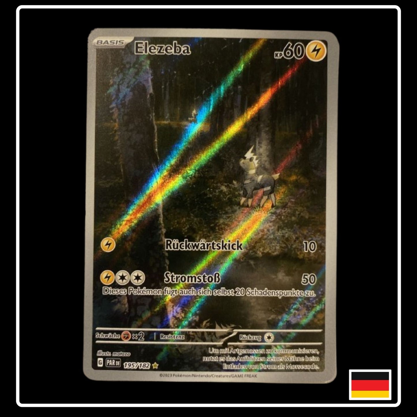 Elezeba Illustration Rare Deutsch 195/182 Paradox Rift