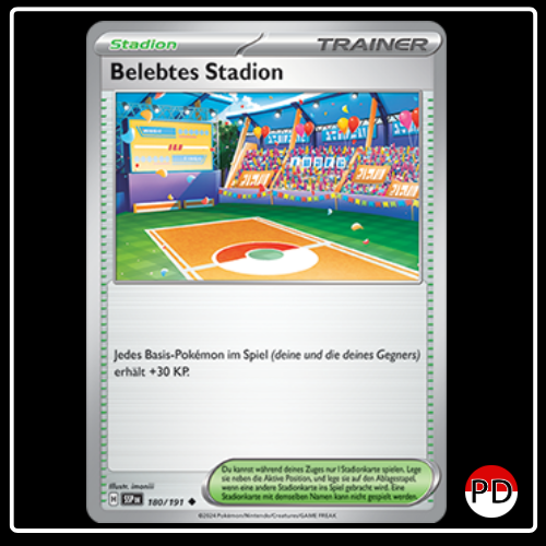 Belebtes Stadion