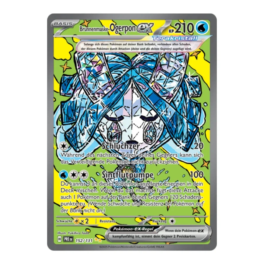 Brunnenmaske-Ogerpon ex SIR 152/131 Prismatische Entwicklungen