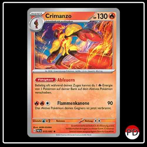 Crimanzo 015/091 Paldeas Schicksale