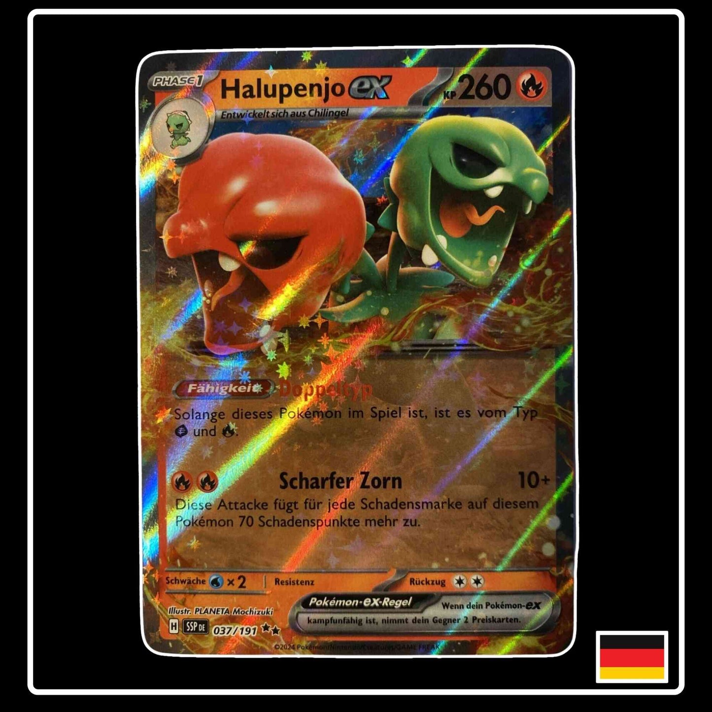 Halupenjo ex Pokemon 037/191 Stürmische Funken