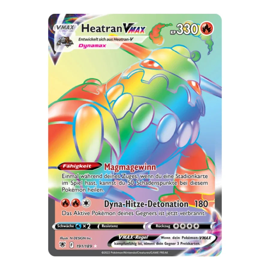 Heatran VMAX SR 191/189 Astralglanz