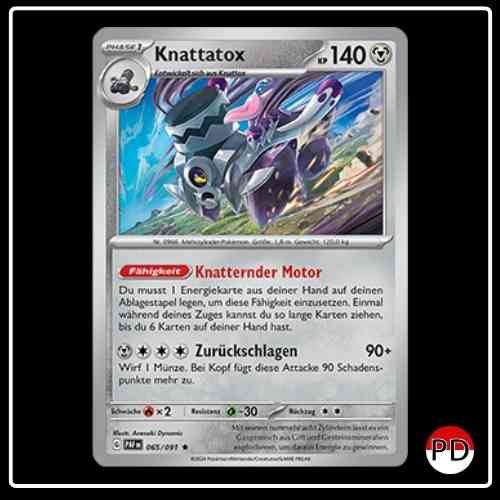 Knattatox 065/091 Pokemon Paldeas Schicksale