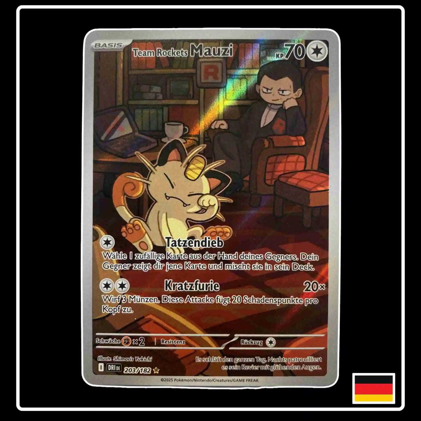 Team Rockets Mauzi 203/182 Pokemon Ewige Rivalen