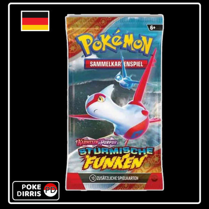 Pokemon Stürmische Funken Booster Pack (DE)