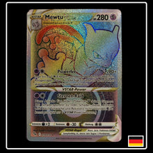 Mewtu VSTAR Rainbow Deutsch 079/078 Pokemon GO
