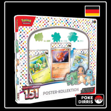Pokemon 151 Kollektion Poster (DE)