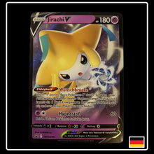 Jirachi V Deutsch SWSH299 Black Star Promo