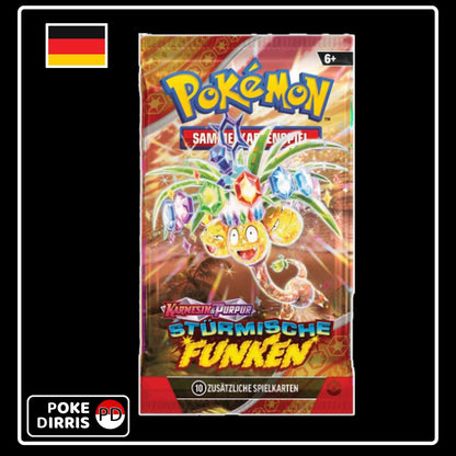 Pokemon Stürmische Funken Booster Pack (DE)