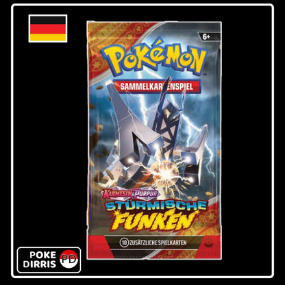 Pokemon Stürmische Funken Booster Pack (DE)