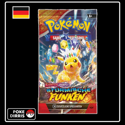 Pokemon Stürmische Funken Booster Pack (DE)