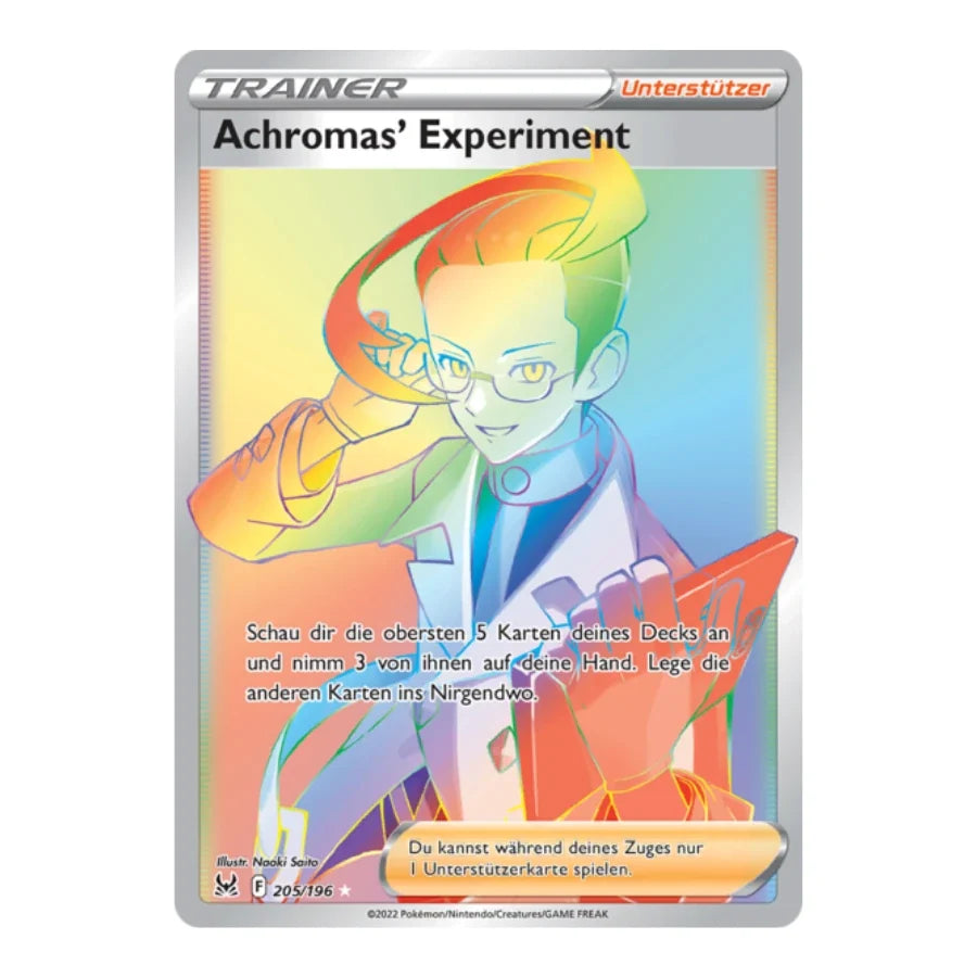 Achroma's Experiment SR 205/196 Verlorener Ursprung