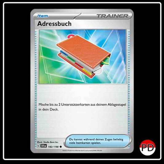 Adressbuch 182/198 Pokemon