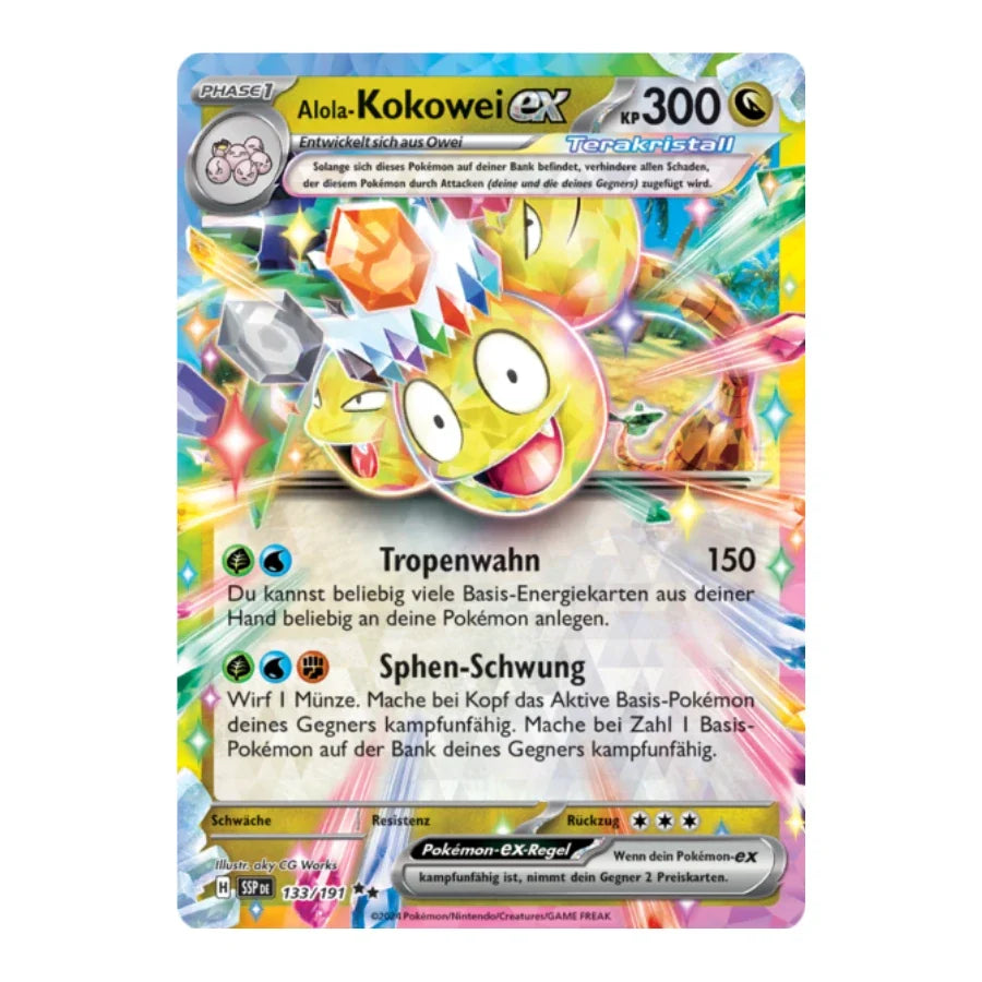 Alola-Kokowei ex 133/191 Stürmische Funken