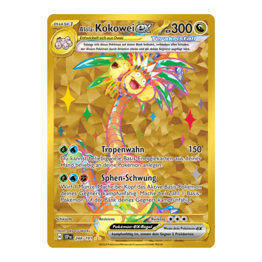 Alola-Kokowei ex SR 248/191 Stürmische Funken
