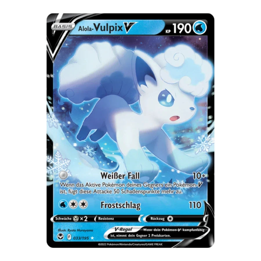Alola-Vulpix V UR 033/195 Silberne Sturmwinde
