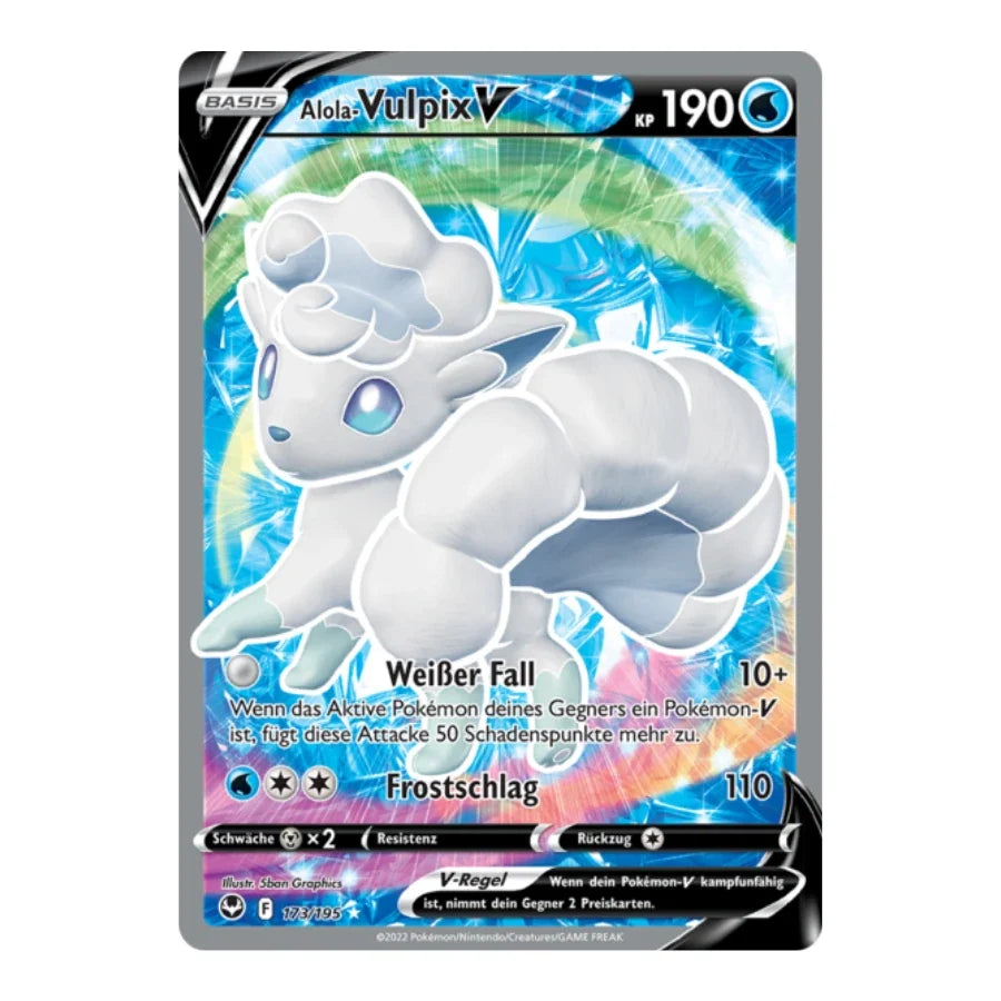 Alola-Vulpix V UR 173/195 Silberne Sturmwinde