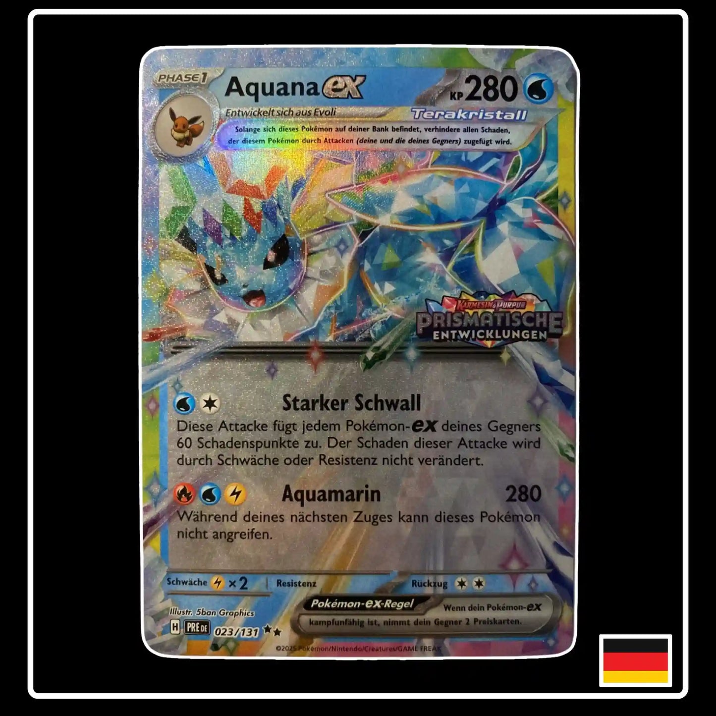 Aquana ex 023/131 STAMP Promo Prismatische Entwicklungen