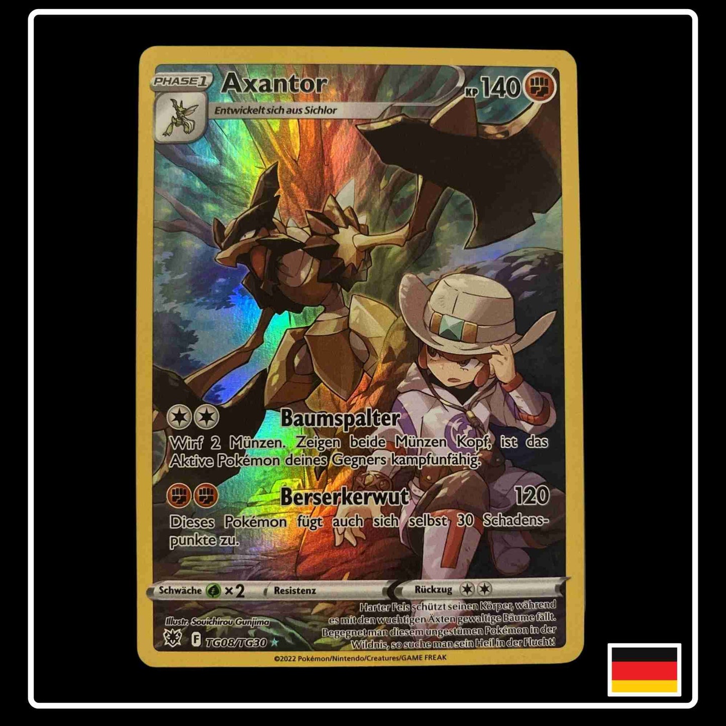 Axantor CHR Pokemon Karte TG08/TG30 aus dem Set Astralglanz