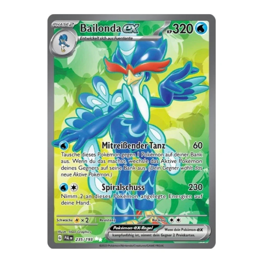 Bailonda ex Full Art Deutsch 235/193 Entwicklungen in Paldea