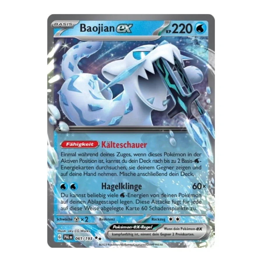 Baojian ex Deutsch 061/193 Entwicklungen in Paldea