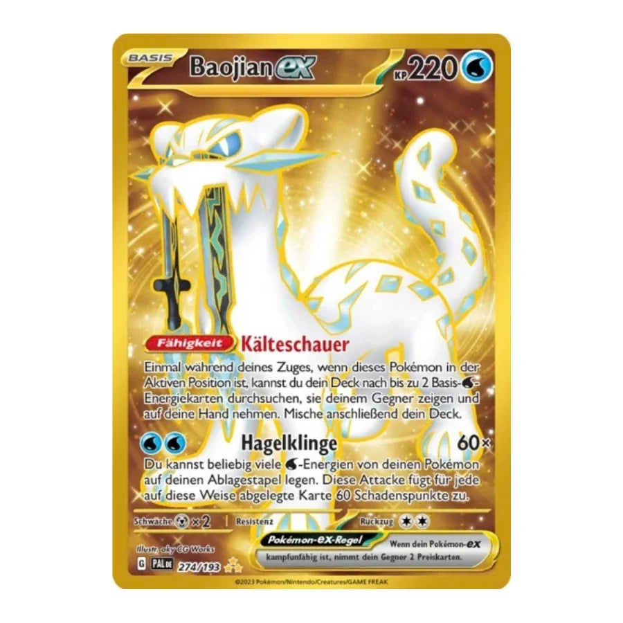 Baojian ex Hyper Rare Deutsch 274/193 Entwicklungen in Paldea