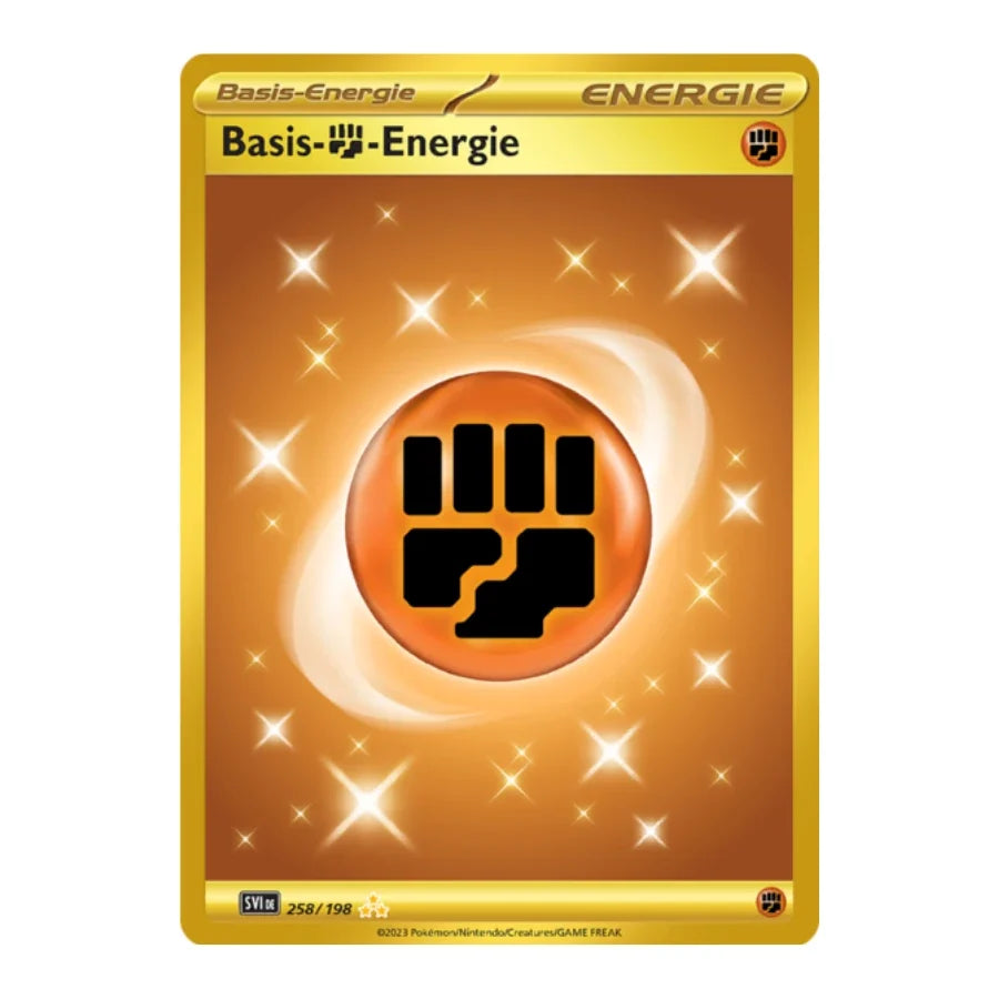 Basis-Kampf-Energie Hyper Rare Deutsch 258/198 Karmesin & Purpur