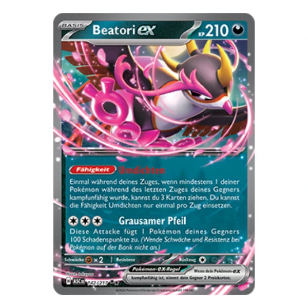 Beatori ex 142/217 Pokemon Erhabene Helden