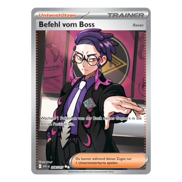 Befehl vom Boss FA 256/217 Pokemon Erhabene Helden