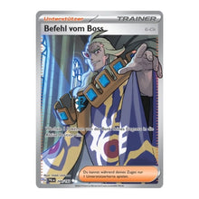 Befehl vom Boss Trainer Full Art Deutsch 248/193 Entwicklungen in Paldea