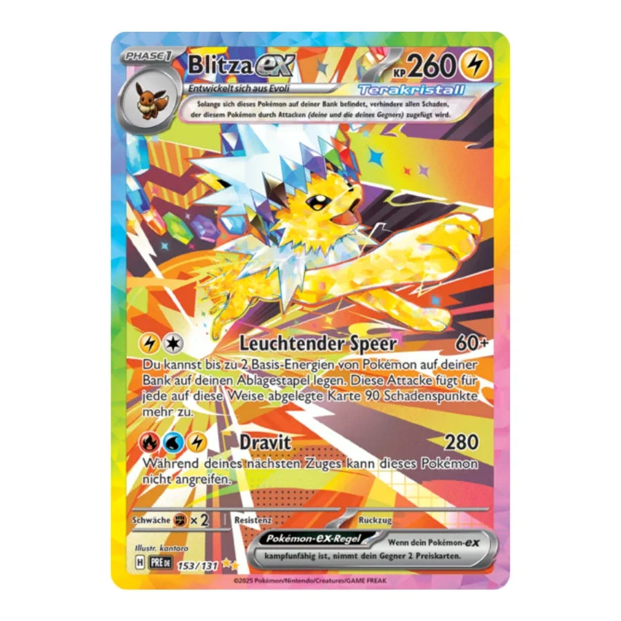 Blitza ex SIR 153/131 Prismatische Entwicklungen