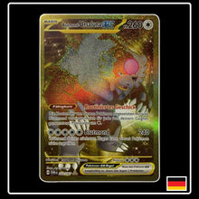 Blutmond-Ursaluna ex Hyper Rare seltene Pokemon Karte 222/167 aus dem Karmesin & Purpur Set Maskerade im Zwielicht