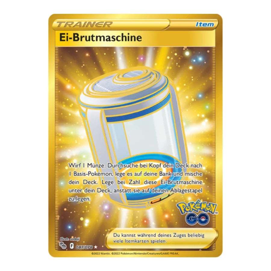 Brutmaschine SR 087/078 Pokemon GO