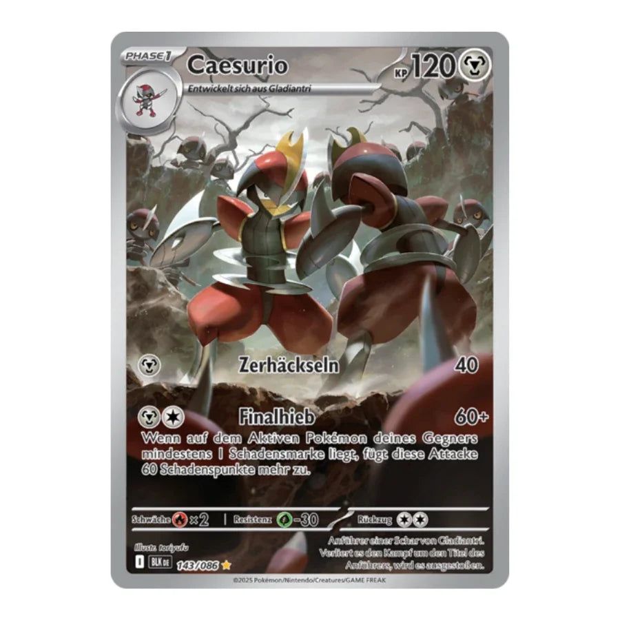 Caesurio IR 143/086 Schwarze Blitze