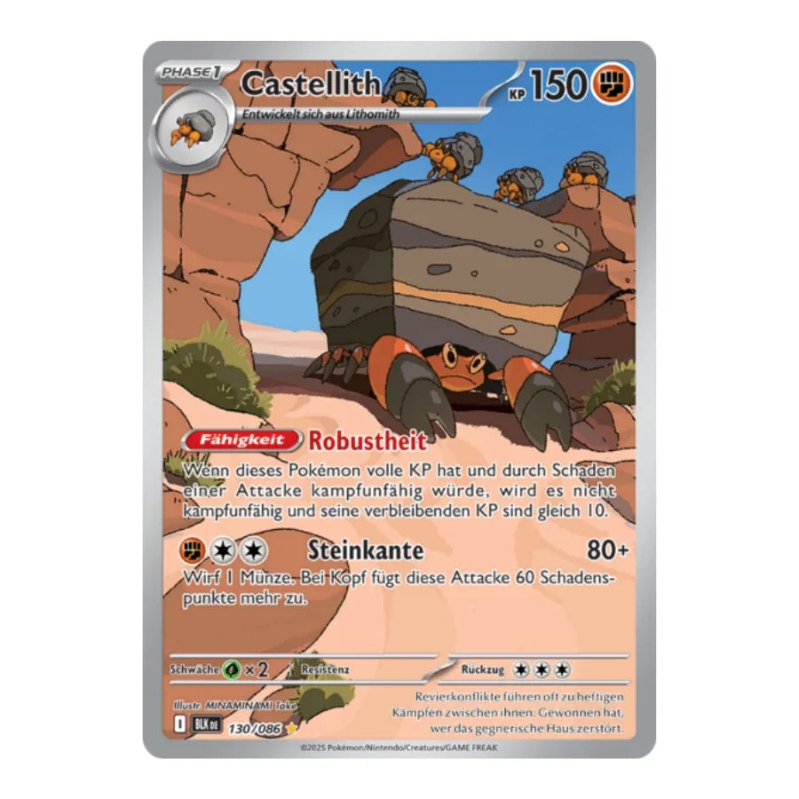 Castellith IR 130/086 Schwarze Blitze