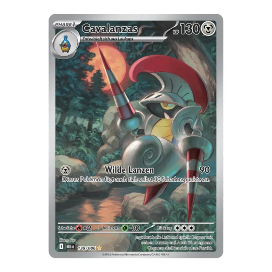 Cavalanzas IR 138/086 Schwarze Blitze