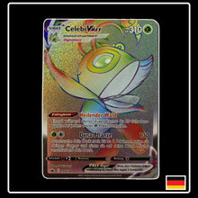Pokemon Karte Celebi VMAXRainbow 199/198 aus dem Schwert & Schild Set Schaurige Herrschaft
