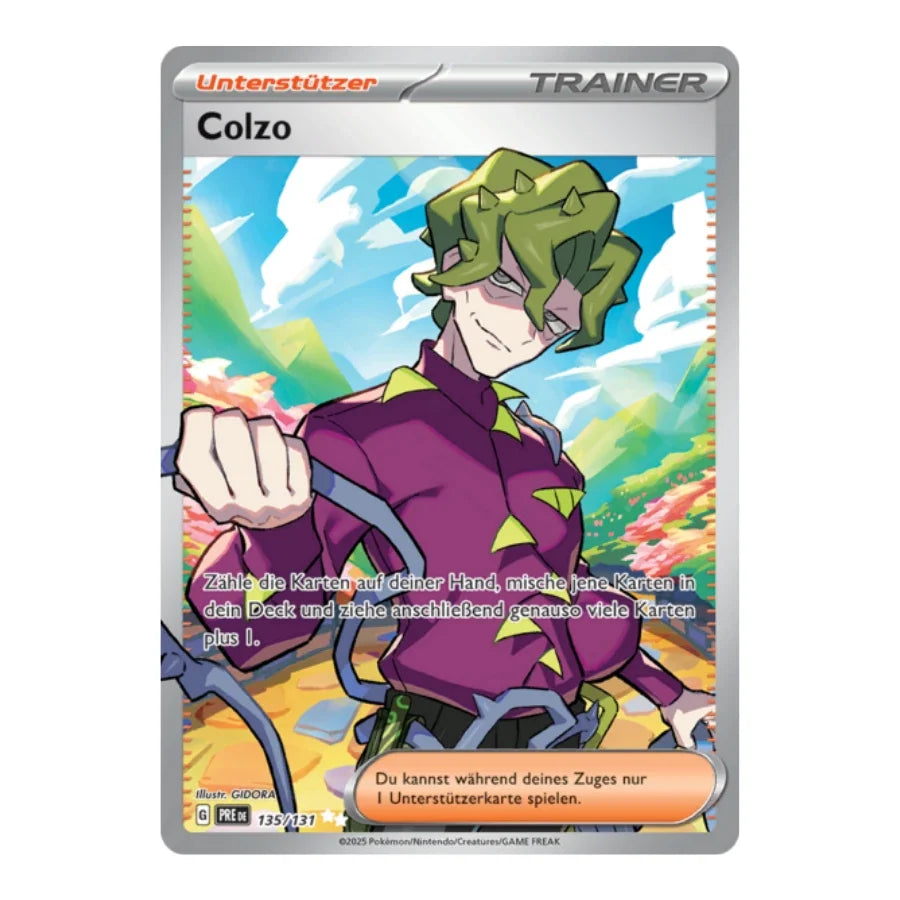 Colzo UR 135/131 Prismatische Entwicklungen