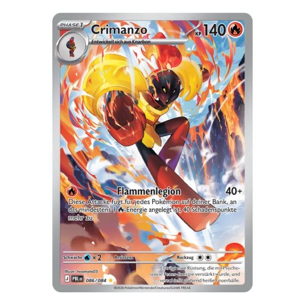 Crimanzo IR 086/084 Pokemon Dunkelnacht