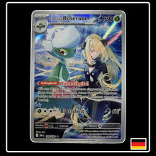Cynthias Roserade Illustration Rare 184/182 Pokemon Ewige Rivalen