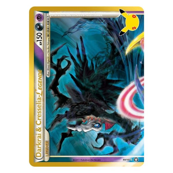 Darkrai & Cresselia LEGENDE 99/102 Pokemon 30 Jahre