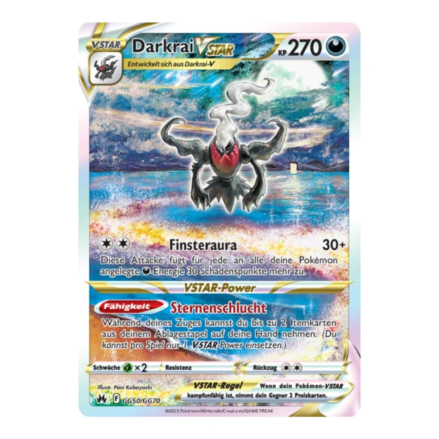 Darkrai VSTAR SIR GG50/GG70 Zenit der Könige