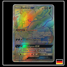 Darkrai GX Rainbow 158/147 Pokemon Nacht in Flammen