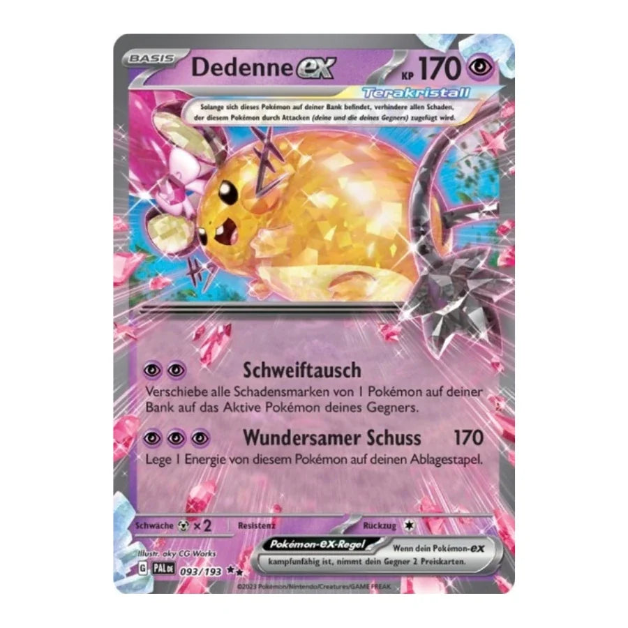 Dedenne ex Deutsch 093/193 Entwicklungen in Paldea