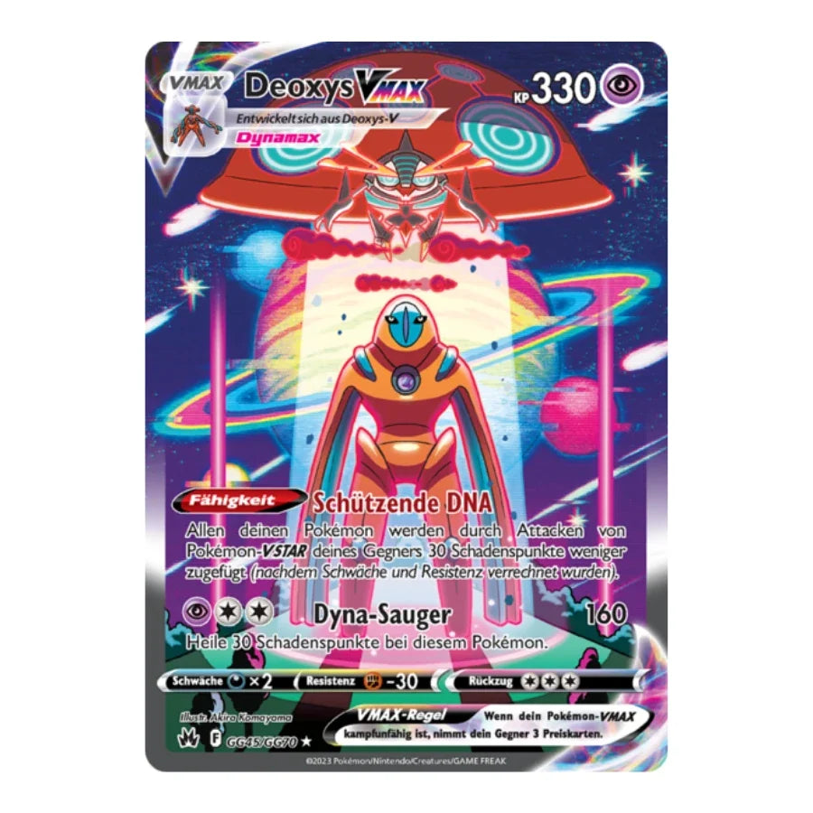 Deoxys VMAX SIR GG45/GG70 Zenit der Könige