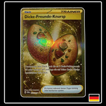Dicke-Freunde-Knursp Goldkarte 223/167 Pokemon Karte aus Maskerade im Zwielicht