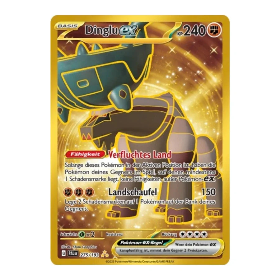 Dinglu ex Hyper Rare Deutsch 275/193 Entwicklungen in Paldea