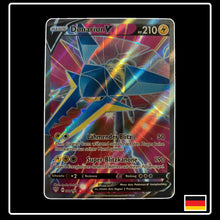 Pokemon Karte Donarion V Full Art 180/189 aus dem Schwert & Schild Set Flammende Finsternis