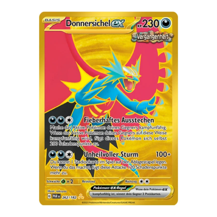 Donnersichel ex Hyper Rare Deutsch 262/182 Paradox Rift