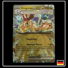 Dragoran ex Pokemon Karte aus dem Set Obsidianflammen